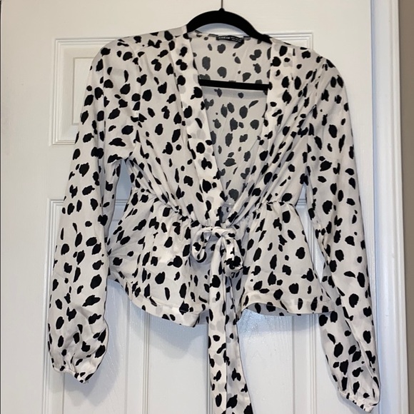 SHEIN black and white top - Picture 1 of 2